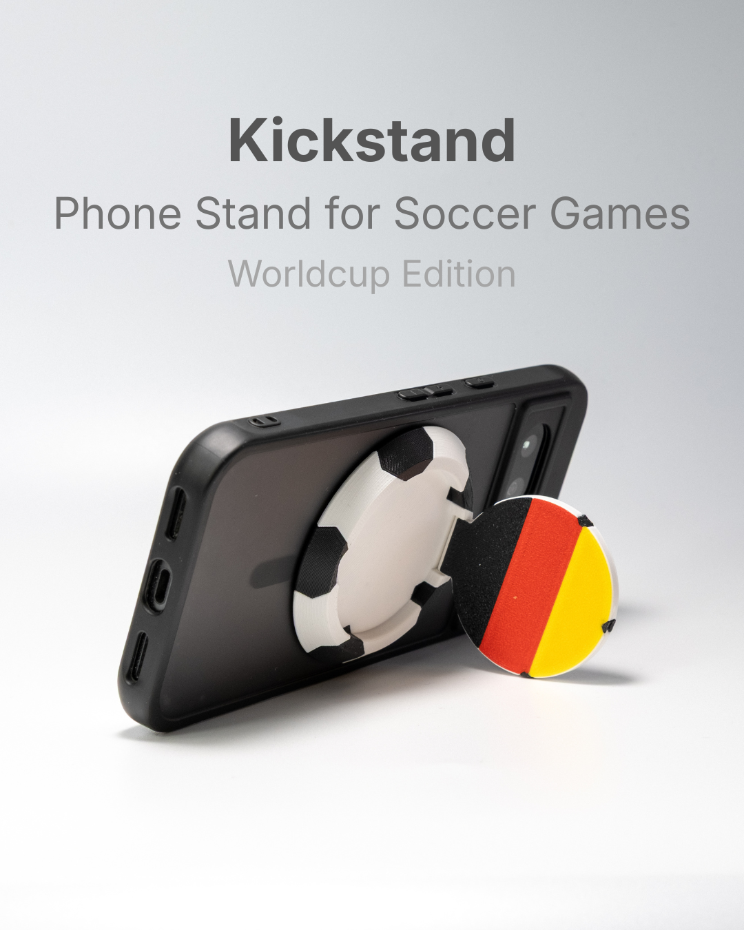 Kickstand, Handyhalter, WM, Handyständer, Fussball