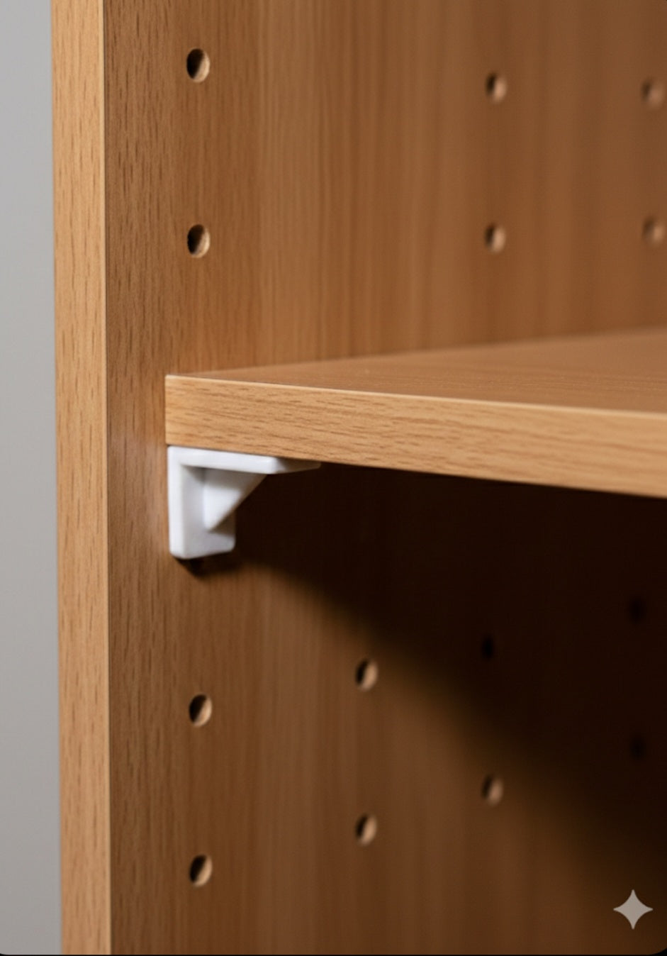 20x Schrankboden Halter Einlegeboden Halter Fachbodenträger Regalbrett Halterung