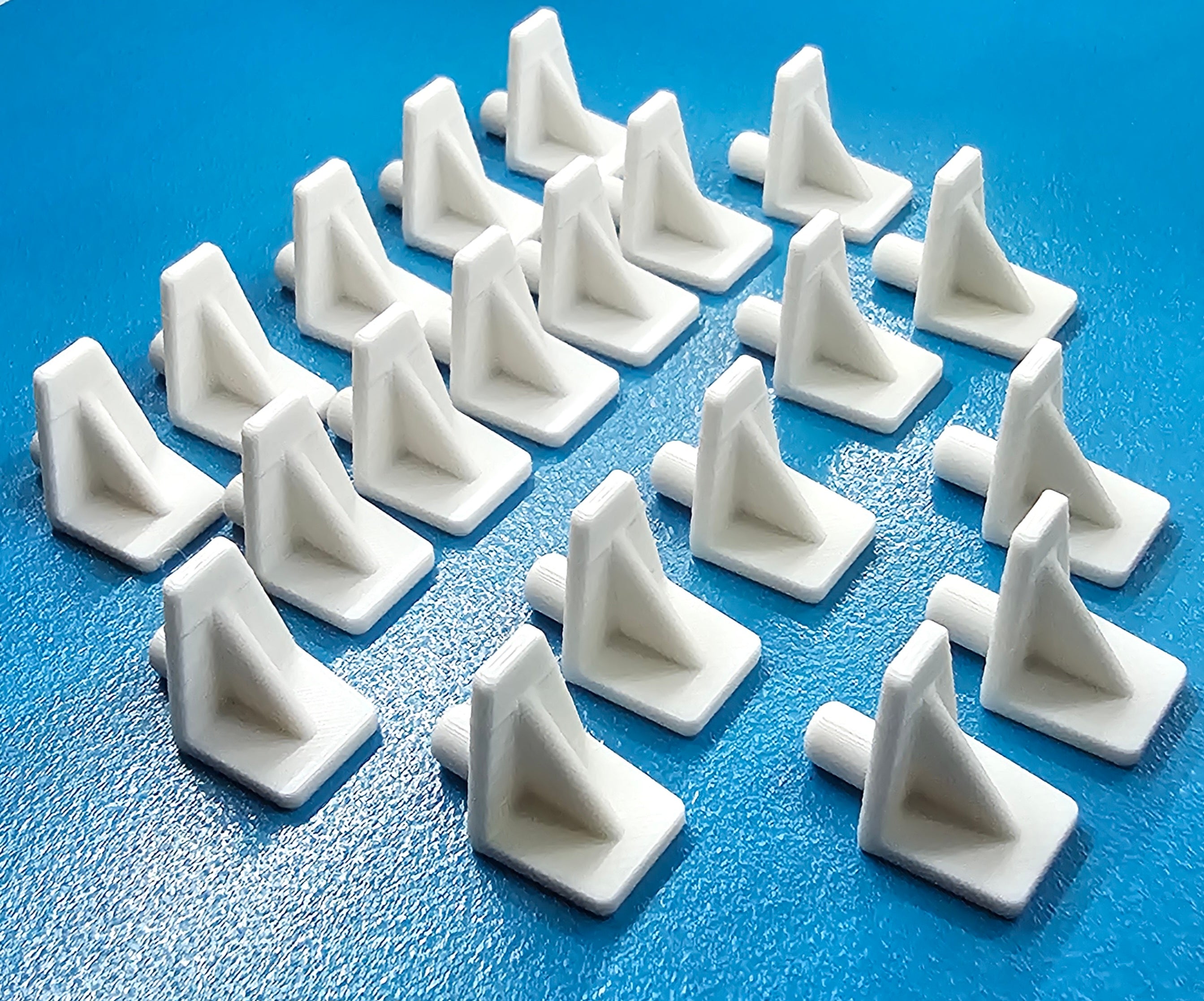 20x Schrankboden Halter Einlegeboden Halter Fachbodenträger Regalbrett Halterung