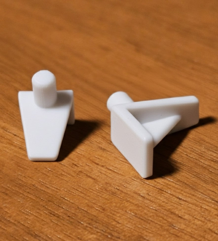 20x Schrankboden Halter Einlegeboden Halter Fachbodenträger Regalbrett Halterung