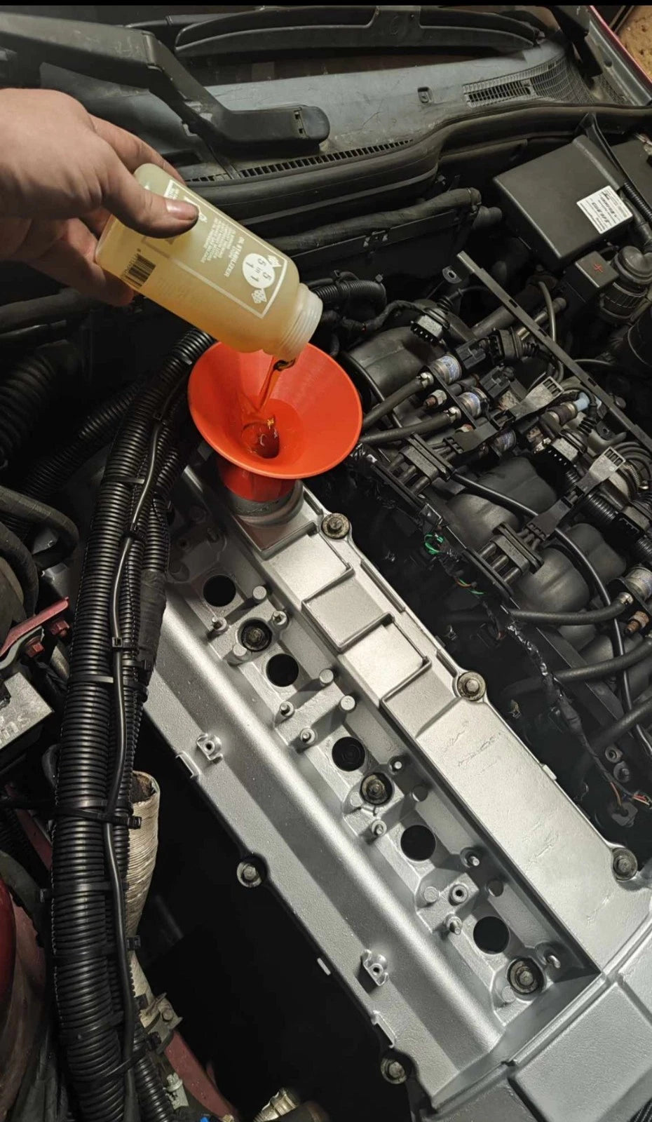 BMW Einfüllstutzen, Öl-Wechsel, Adapter, Einfülltrichter, Einfüllhilfe