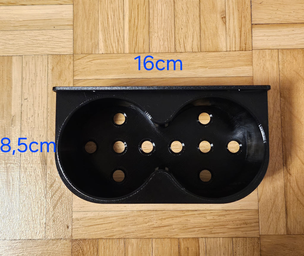 Spraydosenhalter 2-fach Wandhalter – für Lack, WD-40, Bremsenreiniger, Werkstatt