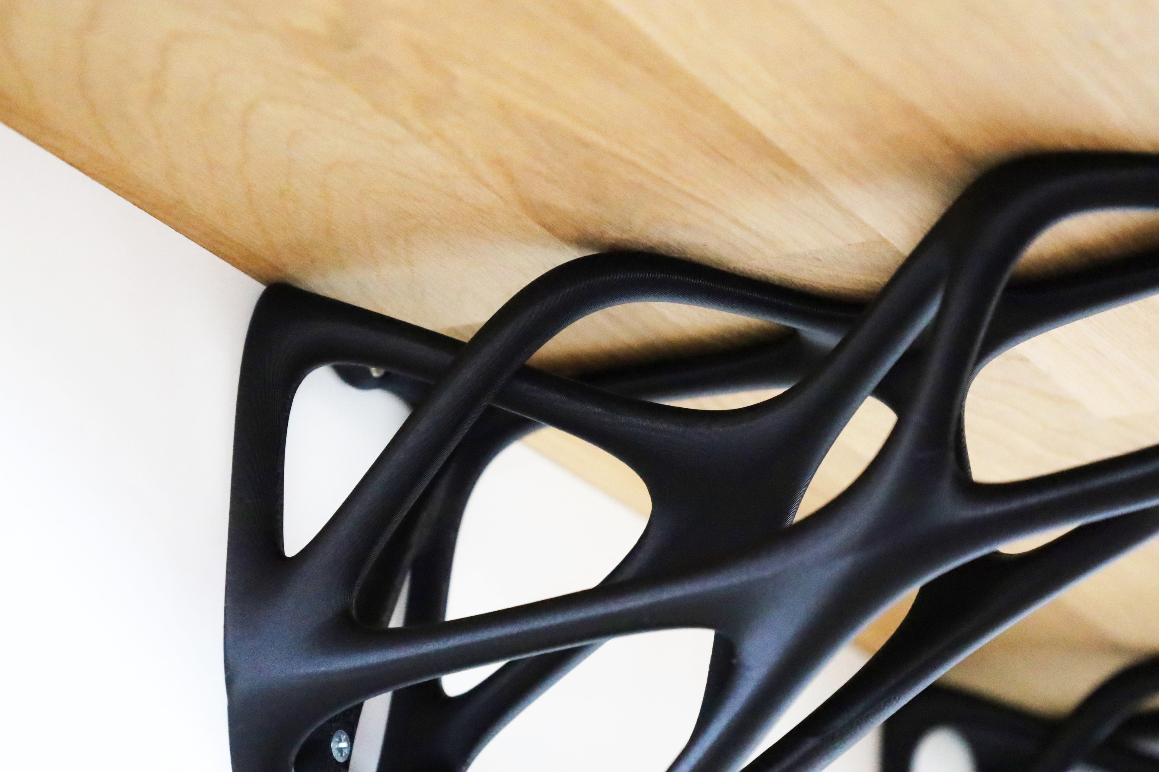 Moderne Regalhalter im organischen Design – 3D-Druck – Robust & Stilvoll 2x