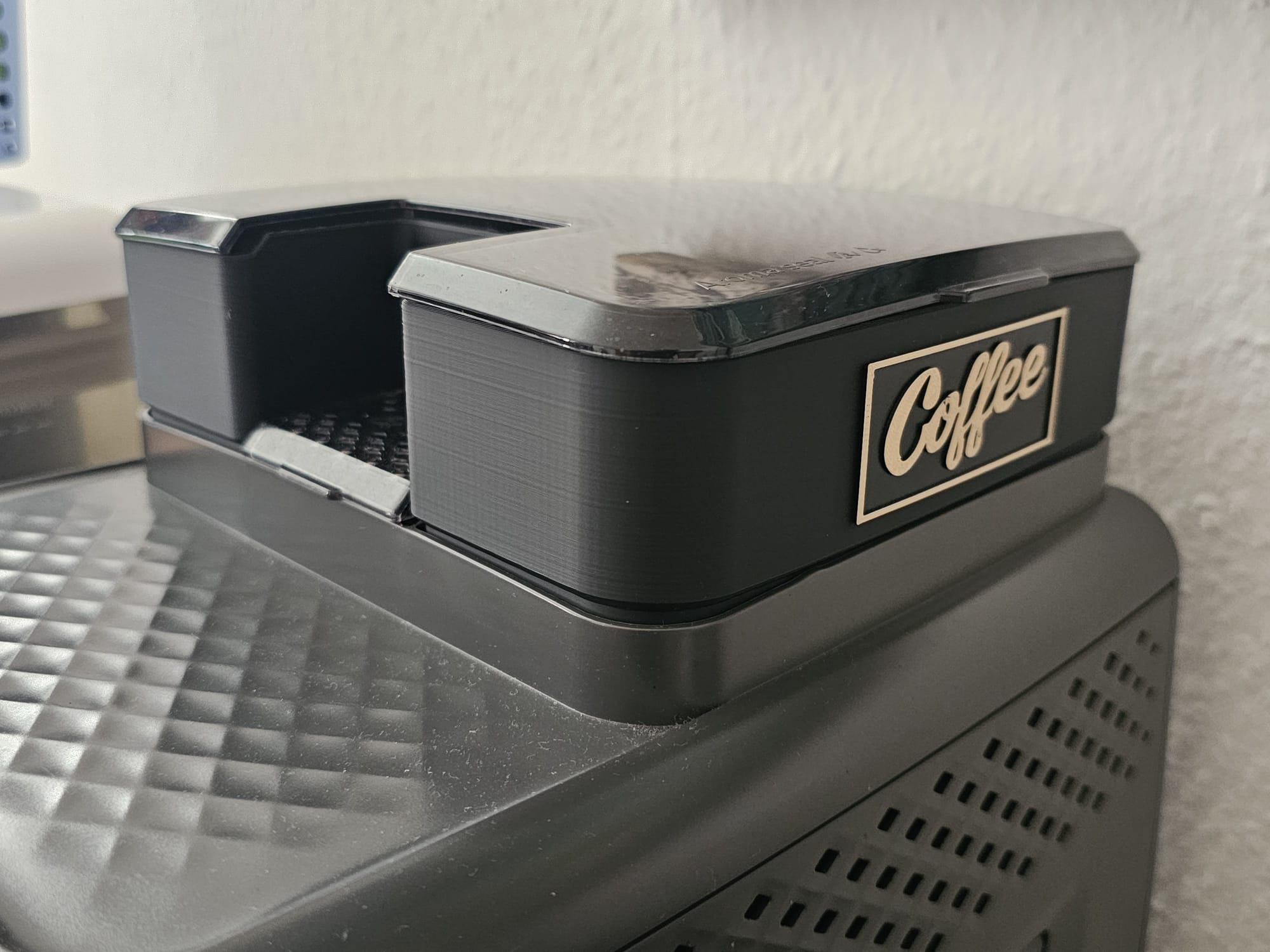 kaffeevollautomat Bohnenbehälter Erweiterung Aufsatz für Phillips/Delonghi