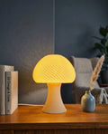 Moderne 3D-gedruckte Tischlampe | Designer Lampe | Warmweiß | Dimmbar..