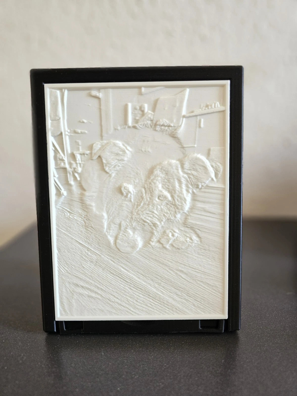 Personalisierte Lithophane Lampe mit Foto | 3D Lichtbild LED Geschenk