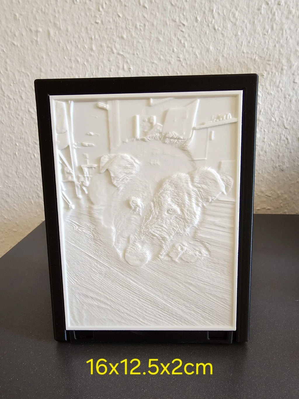 Personalisierte Lithophane Lampe mit Foto | 3D Lichtbild LED Geschenk