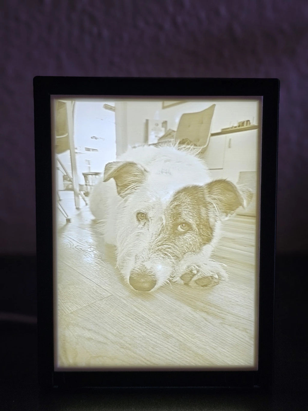 Personalisierte Lithophane Lampe mit Foto | 3D Lichtbild LED Geschenk