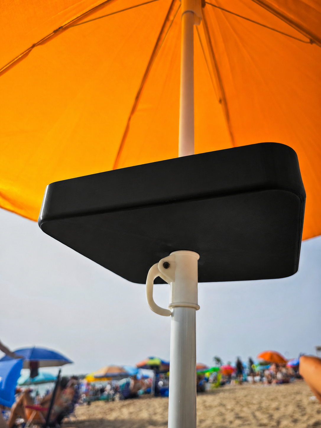 🌴 Sonnenschirm Beistelltisch – Stabile Ablage für Strand, Camping & Garten
