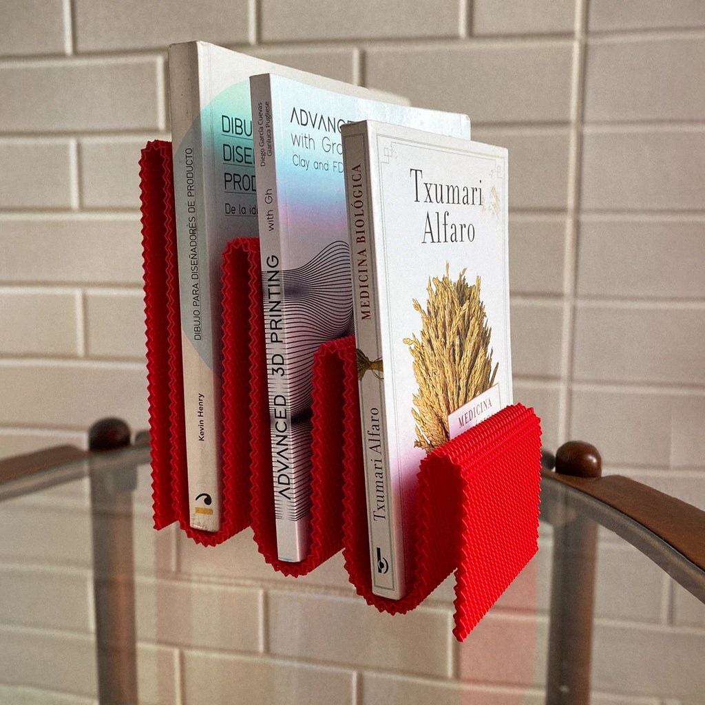 📚Bücherständer stylisch, wellenförmig 📚