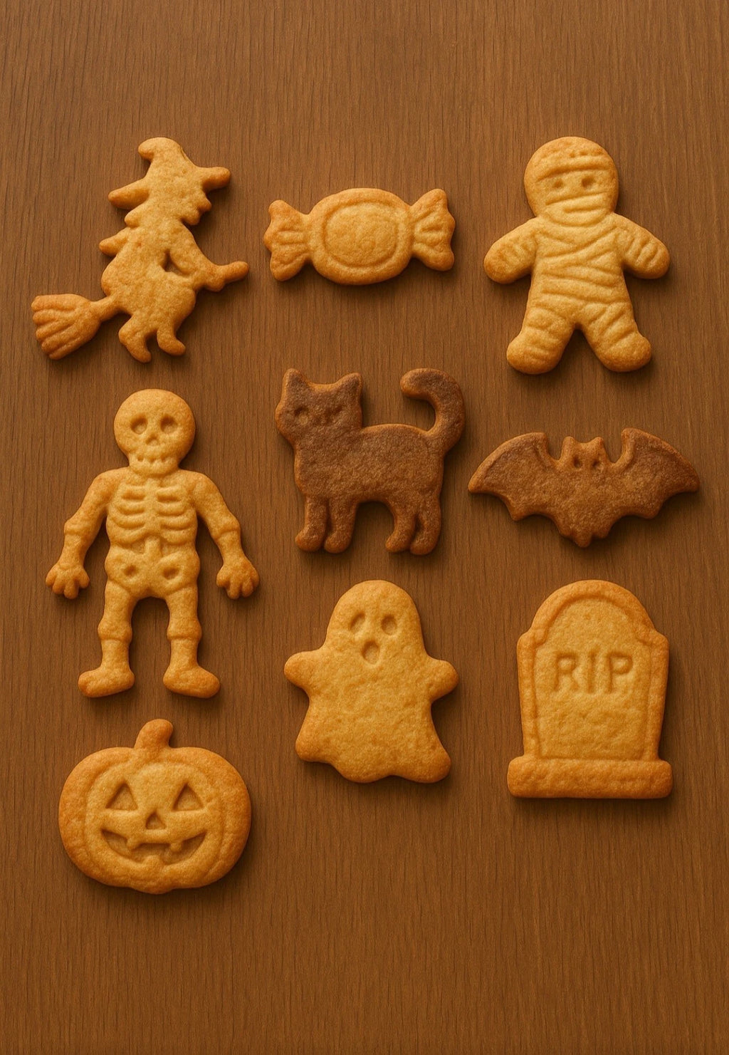 🎃 Halloween-Keks-Ausstecher Set