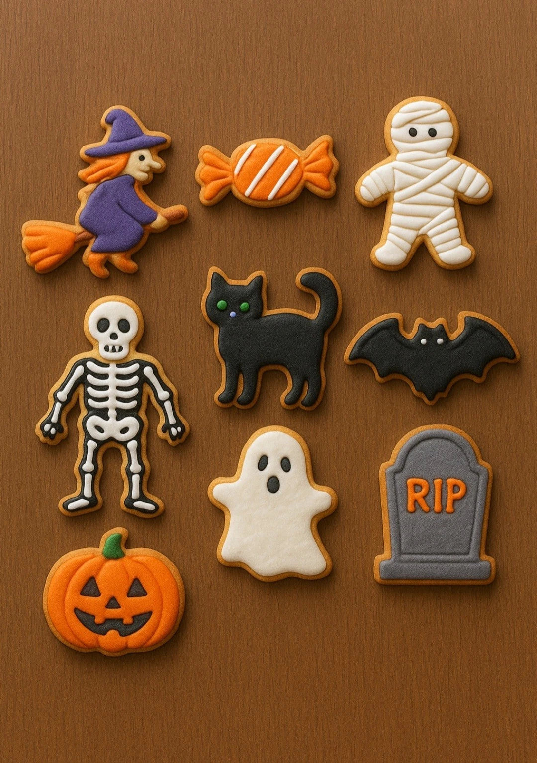 🎃 Halloween-Keks-Ausstecher Set